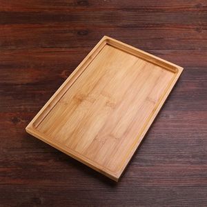Bandeja Rectangular de Madera Hecha a Mano – Elegante Bandeja de Madera Natural para Desayuno, Té, Café y Aperitivos para Cocina, Mesa de Comedor - Product Image 6