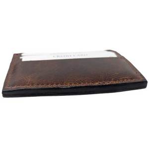 Premium Brown Leather Wallet for Men Slim Bifold Wallet with Multiple Card Slots Manufacturer India at lower price - Product Image 3