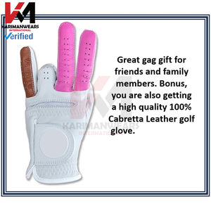 Guantes de Golf de Cuero Listos para Exportación con Impresión de Logotipo Personalizado y Servicio OEM para Minoristas Deportivos Internacionales - Product Image 2