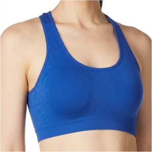 New Women Solid Crisscross Strap Seamless High Support Backless Breathable Yoga Sports Bra Front Fitness - Product Image 5