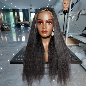 Wholesale Body Wave Long Human Hair <b>Wigs</b> for Black Women Peruvian Hair <b>Cheap</b> U Part <b>Wig</b> Glueless Remy Human Hair - Product Image 1