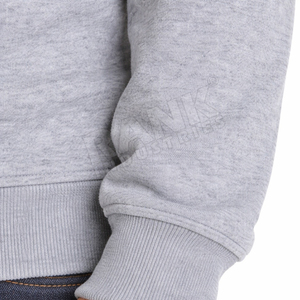 Sweat-shirts pour hommes en coton mélangé, légers, à col rond, personnalisables avec logo, pour commandes en gros - Product Image 5