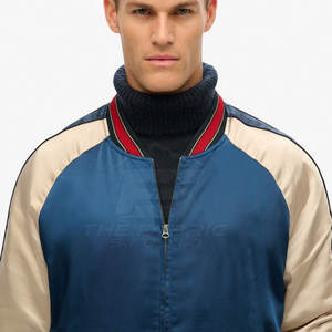 Chaqueta Sukajan de Tela de Alta Calidad con Diseño Personalizado, Acabado Satinado Suave, Ligera, Ecológica y Transpirable para Invierno - Product Image 3