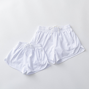Shorts Deportivos de Secado Rápido para Mujer, con Bolsillos, Cintura Elástica, Color Sólido, Tejidos, para Correr, Hacer Ejercicio y Yoga - Product Image 2