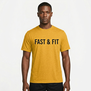T-shirt en coton personnalisé pour homme, style décontracté, manches courtes, été, 180g, tricoté, impression numérique, couleur unie - Product Image 1
