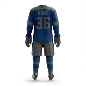 Nuevas Camisetas de Hockey sobre Hielo 2026, Venta al Por Mayor de Fábrica OEM, Impresión Personalizada, Uniformes de Hockey Transpirables de Malla, Logotipo Personalizado, Color Personalizado - Product Image 2