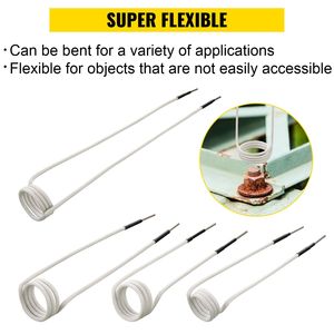 Kit di 8 Bobine per Riscaldatore a Induzione di Varie Lunghezze, Strumento Resistente al Calore per Bobine di Accensione per Vari Scopi - Product Image 4