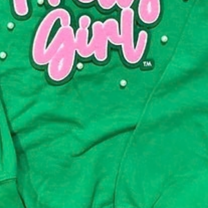   Sudadera Bonita 2.0 con Perlas Verdes para Mujer, Sudadera con Cuello Redondo Adornada, Manga Larga, Estampado Gráfico, Ropa Casual de Calle - Product Image 6