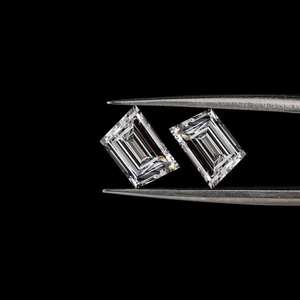 Par de Diamantes Cultivados en Laboratorio con Corte Trapezoidal, 1.01 Quilates, Certificados por IGI, Piedras Sueltas para la Fabricación de Joyas, Pendientes y Colgantes - Product Image 1
