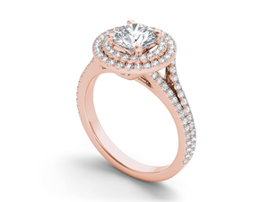Anillo Clásico de Oro Sólido de 14K con Diamante Cultivado en Laboratorio de 1 Quilate, Corte Brillante Redondo VS VVS EF, para Uso Diario, Bodas y Estilo Moderno - Product Image 5