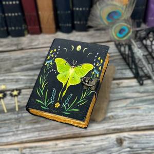 Rustic Handmade Genuine Leather <b>Journal</b> Diary Notebook Antique Style Leather Bound <b>Journal</b> with Handmade Paper Vintage <b>Writing</b> - Product Image 2