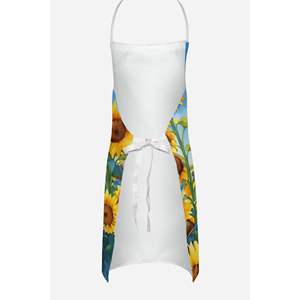 Unisex Large Multicolor Beagle in Sunflowers <b>Apron</b> for Kitchen <b>Cooking</b> Baking Crafts Gardening-for Adults (Women/Men) - Product Image 4