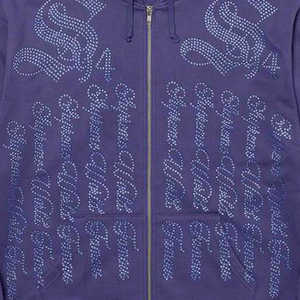 Sweat à capuche en strass de qualité supérieure, personnalisé, en polaire de haute qualité, style streetwear haut de gamme, sweat à capuche personnalisé de qualité supérieure - Product Image 5