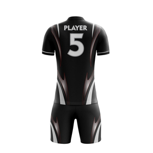 Uniforme de Fútbol Personalizado con Logotipo Frontal, 100% Poliéster, Manga Corta, Secado Rápido, Impresión Digital, Corte Automatizado - Product Image 3