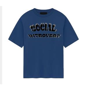 Mens Premium Heavyweight 100% <b>Combed</b> Cotton Interlock T-Shirt Crew Neck, Casual Fit, Solid Color, Printed Design in Bangladesh - Product Image 4