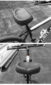 <span class=keywords><strong>Seggiolino</strong></span> per <span class=keywords><strong>bici</strong></span> senza naso da donna sella sostitutiva adatta a tutte le e-Bike per adulti con sella Standard universale per bicicletta alata larga - Product Image 5