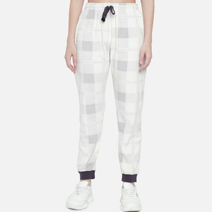 Chándal a cuadros con capucha para mujer, manga larga, cierre de cremallera, bolsillos laterales, ropa informal de otoño, corte regular, mezcla de poliéster y algodón - Product Image 5