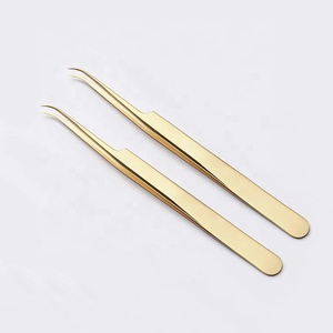 Emballage personnalisé de haute qualité Conception professionnelle Pince à épiler d'extension de cils en acier inoxydable Volume pointu Offre Spéciale le Service OEM - Product Image 6