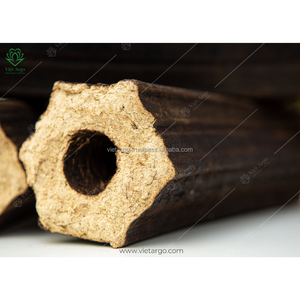 Top Selling Rice Husk Briquettes Competitive Price Wood Pellets Made in Vietnam Export Buyers Welcome - Product Image 1