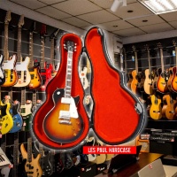 Guitare Miniature Hardcase Les Paul, exclusivité Lespaul 25 cm