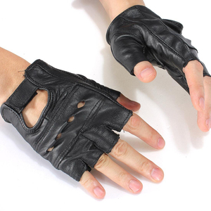 Gants de cyclisme en cuir de qualité supérieure, antidérapants, rembourrés, pour le fitness, l'entraînement cycliste, les sports de plein air - Product Image 6