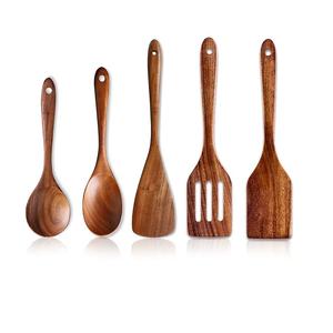 Ensemble de couverts de qualité supérieure, décoratifs, faits à la main, de style indien. Fournisseur de couverts en bois de haute qualité en provenance d'Inde. - Product Image 1