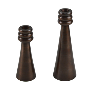 Portavelas de Metal con Acabado Antiguo, Ideal para Regalo Navideño, Candelabro Decorativo para Cena - Product Image 2