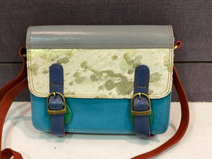 Bolso de mano de Piel Reciclada hecho a mano para mujer, bandolera de Color rechoncho, de alta calidad, multiusos - Product Image 2