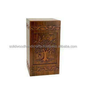 Nouvelles urnes funéraires en bois pour adultes, urnes funéraires en bois, taille personnalisée, fournitures funéraires - Product Image 6