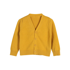 Pulls en tricot à col en V boutonnés pour garçons, uniformes scolaires, hauts à manches longues, cardigans pour enfants - Product Image 6