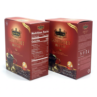 Café moulu Arabica King Coffee, mélange gourmet, 500g, torréfaction intense, qualité supérieure, prix compétitif, vente en gros, export