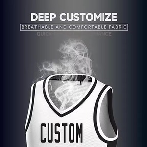 Camiseta de Baloncesto de Alta Calidad, Transpirable, 100% Poliéster, con Tirantes Ajustables, Cómoda, Última Moda, Precio al por Mayor, Nueva - Product Image 6