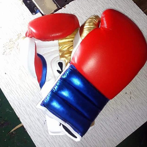 ถุงมือชกมวยหนังคุณภาพพรีเมียมสำหรับมวยไทย MMA คิกบ็อกซิ่ง ฝึกซ้อม ปรับแต่งได้ - Product Image 2