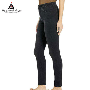 Pantalones Vaqueros de Mujer de Último Diseño a Precio Razonable para Venta en Línea, Color Sólido, Múltiples Bolsillos - Product Image 2