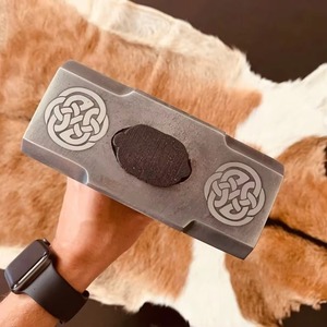 MS Enterprises Handcrafted Viking <b>Hammer</b> Engraved Carbon Steel Machinist Roofing <b>Hammer</b> Industrial Grade OEM Customizable - Product Image 4