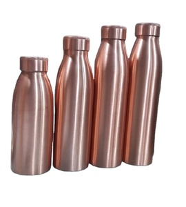 Modern Style Eco-Friendly Copper <b>Water</b> <b>Bottle</b> High Quality <b>Plastic</b> Drinkware in Different Styles with Premium Packaging - Product Image 1