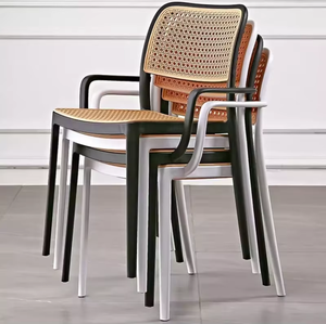 Durable Plastic <b>Chair</b> with Lightweight <b>Stackable</b> Design for Commercial Spaces Events and Indoor Outdoor Use - Product Image 4