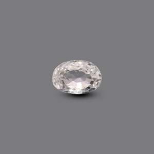 Zirconia Blanca Natural, Gema Suelta de 4.3 Quilates para Joyería Fina - Product Image 1
