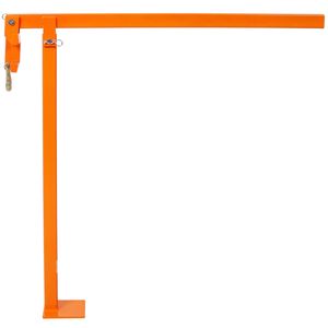 Extracteur de poteaux en T robuste de 36 po avec chaîne de levage de 47 po et treuils électriques, couleur orange - Product Image 4