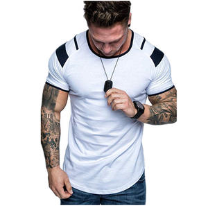 Vente d'usine - T-shirt unisexe à manches longues et col rond pour homme, 100% coton satiné, séchage rapide, respirant, écologique - Product Image 3