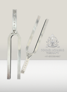 Diapasons en aluminium pour la sonothérapie - Diapasons géants pour les fréquences des chakras, fournitures de laboratoire - Product Image 2