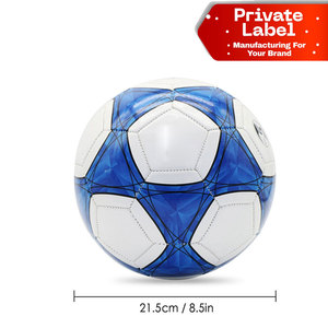 Crea tu Propia Marca de Balones de Fútbol Personalizables, Balón de Práctica con Diseño Personalizado, Balón de Fútbol de Cuero PVC con Impresión de Patrón Personalizado, Balón de Fútbol Promocional - Product Image 1