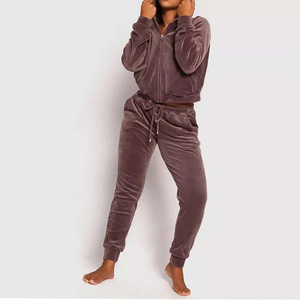 Ensemble de survêtement homme 2026 – Joggers ajustés et sweat à fermeture éclair – 2 pièces décontractées, unies, 100 % coton respirant et écologique - Product Image 6