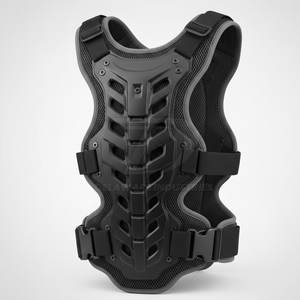 Regular Motorbike <b>Back</b> <b>Protectors</b> Breathable Design With Slim Fit For Highway And City Travel - Product Image 3