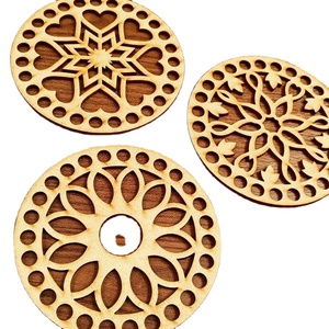 Posavasos personalizado moderno respetuoso con el medio ambiente 3,75 sublimación Hardboard Mdf Squarestone con posavasos trasero de corcho - Product Image 3