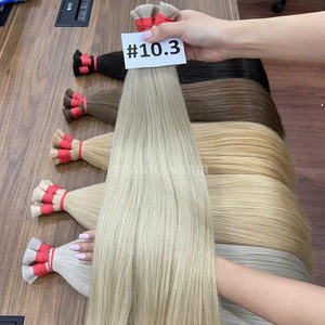 Prix de gros couleur argent naturel droit 100% extensions de cheveux en vrac vietnamiens pas d'enchevêtrement pas de perte Super soyeux et Smoothy - Product Image 5
