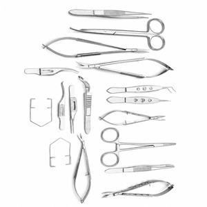 Pentax Surgical 21Pcs Eye Micro Minor Surgery Ophthalmic Instrument Set Students Stainless Steel Microsurgical Practice Kit - Product Image 4