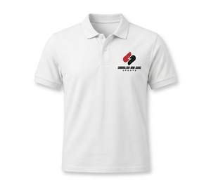 Polo de Alta Calidad con Logotipo Personalizado para Hombre, Camiseta Polo Blanca - Ropa Deportiva y Corporativa de Algodón Transpirable - Product Image 1