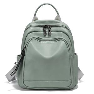 Large Capacity Travel Rucksack New Knapsack For Ladies <b>Satchel</b> School <b>Bags</b> 100% Genuine Leather Stylish Backpack For <b>Women</b> - Product Image 4