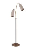 Lámpara de Pie de Hierro METAL WAVE con Base de Mármol, Diseño Contemporáneo para Decoración del Hogar y Uso en Interiores, Edición Navidad/Año Nuevo